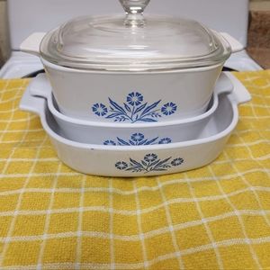 4 PC Corning Ware Set